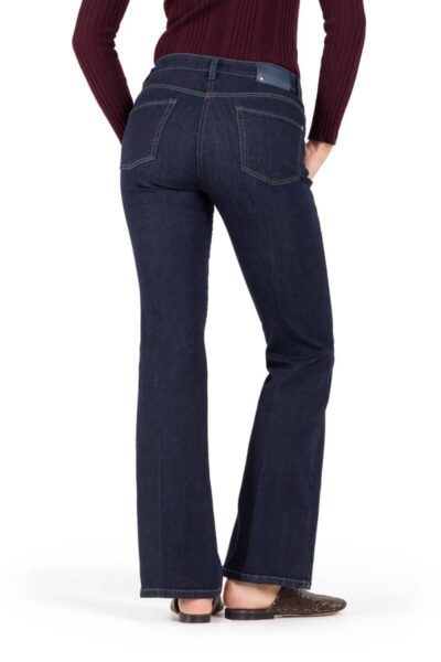 Paris flared modern rinsed denim Cambio