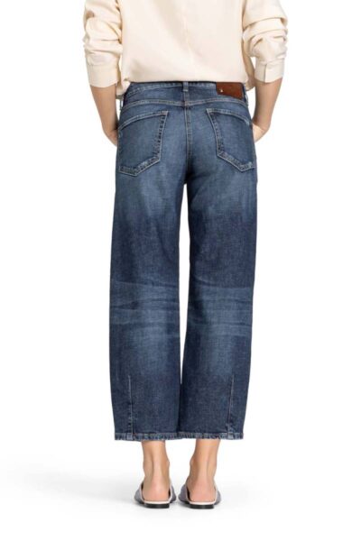 Elin dark cross blue denim Cambio
