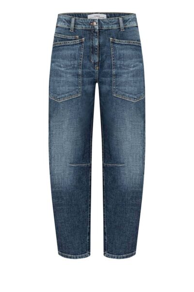 Ocean dark cross soft destroy blue denim Cambio