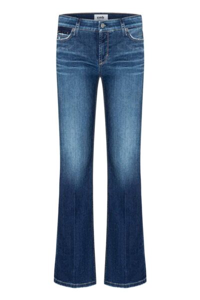 Paris flared authentic modern used denim Cambio