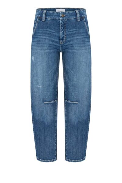 Orelie lefthand mid used blue denim Cambio