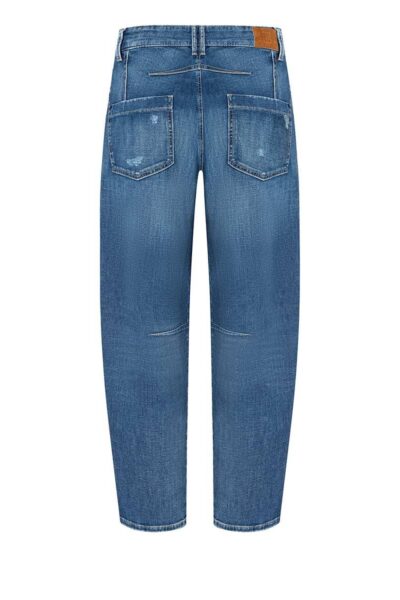Orelie lefthand mid used blue denim Cambio