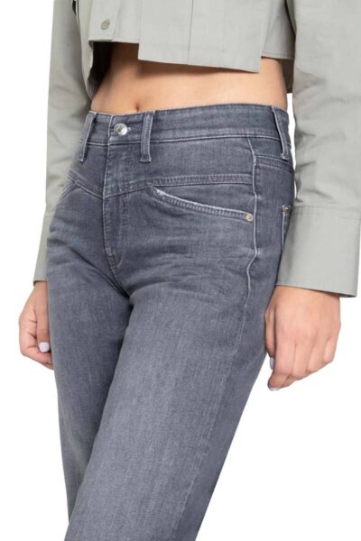 Elin superstretch grey cozy used denim Cambio