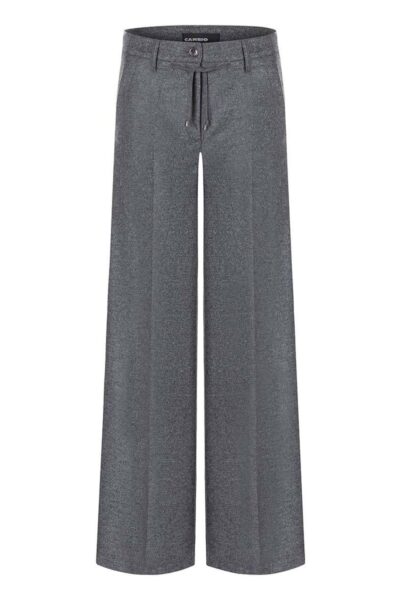 Adrienne asphalt grey flanell wool mix Cambio
