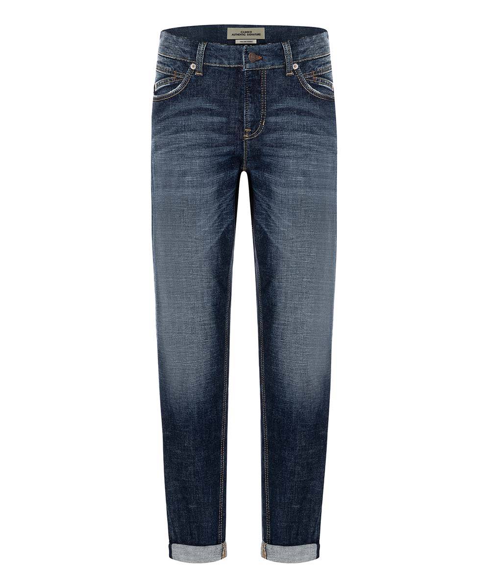 Kerry dark cross used denim Cambio - Afbeelding 5
