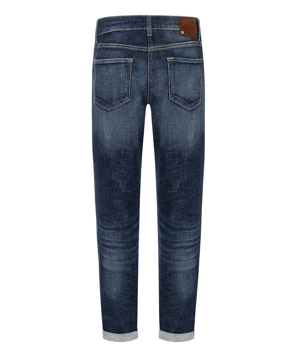 Kerry dark cross used denim Cambio - Afbeelding 6