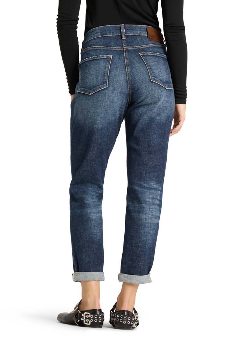 Kerry dark cross used denim Cambio - Afbeelding 4