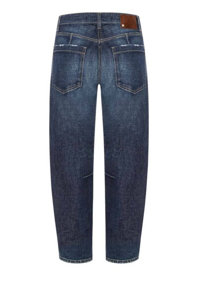 Elia blue cross used denim Cambio