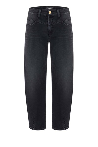 Elin cozy black used denim Cambio