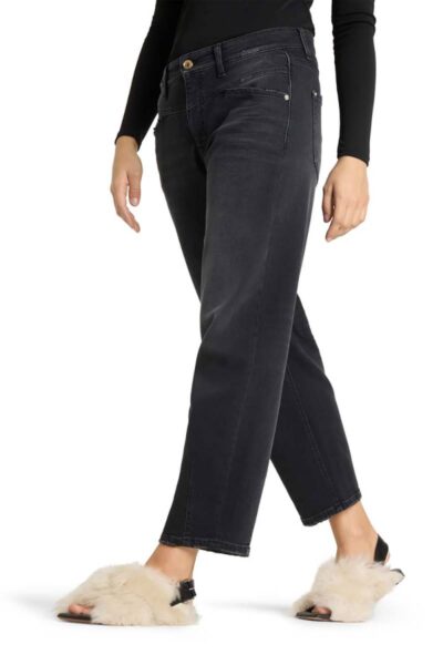 Elin cozy black used denim Cambio