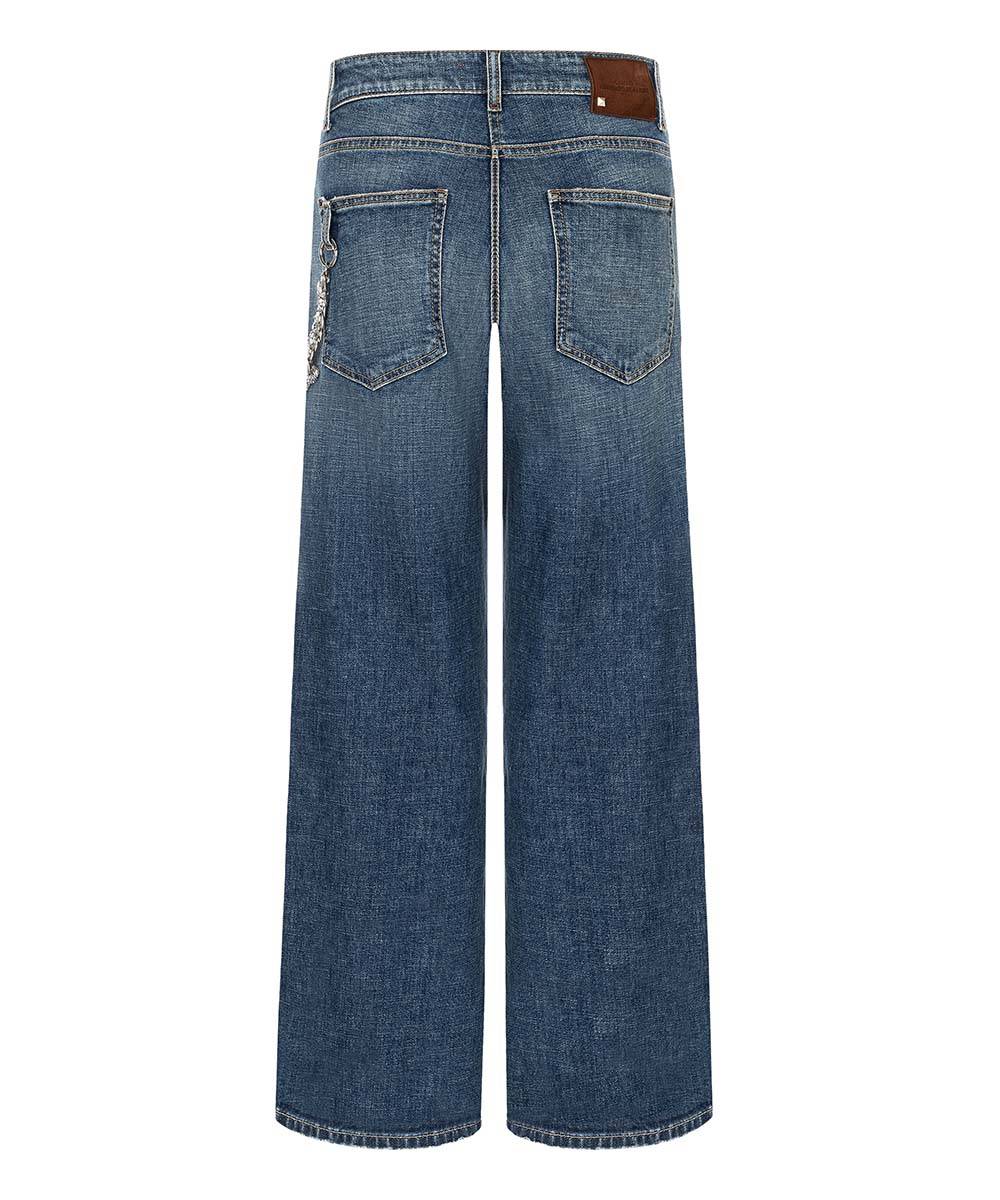 Baggy fit sodt cross t-wash denim Cambio - Afbeelding 8