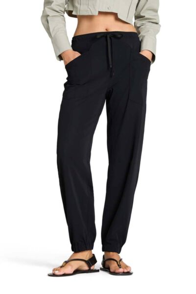 June lightweight microfibre black Cambio