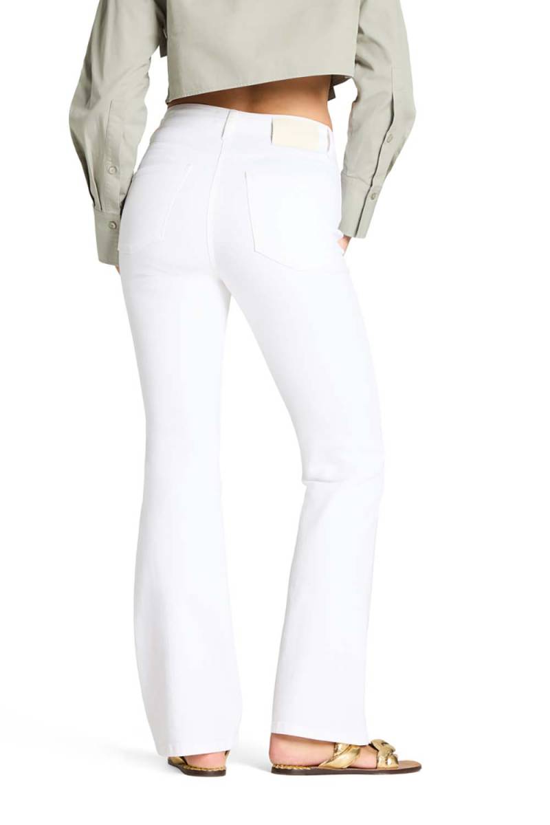 Fabienne pocket comfort stretch pure white Cambio - Afbeelding 3