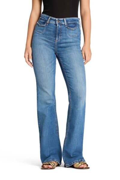 Fabienne pocket summer modern used denim Cambio