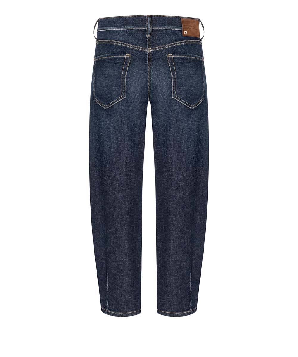 Elin cross dark soft tea blue denim Cambio - Afbeelding 2