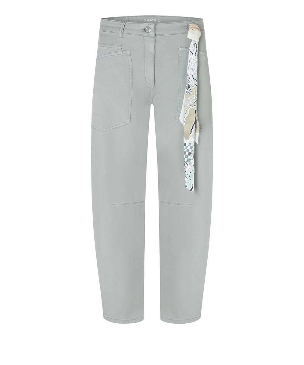 Ocean soft twill tencel cotton light salvia Cambio - Afbeelding 5