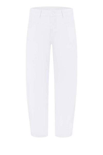 Elin lightweight chino gabardine pure white Cambio