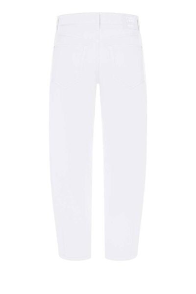 Elin lightweight chino gabardine pure white Cambio