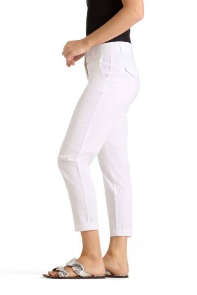 Karina turn up chino pure white Cambio