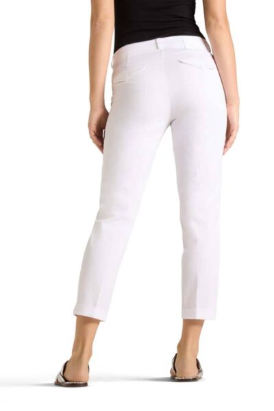 Karina turn up chino pure white Cambio