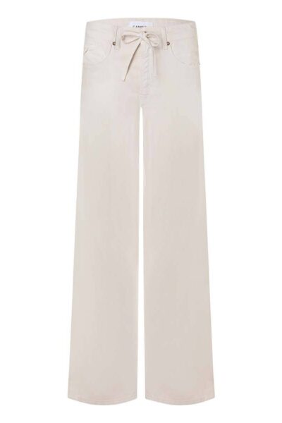 Baggy tencil linen blend sand drift denim Cambio