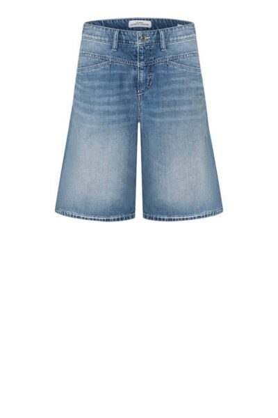 Elin bermuda steel wave blue denim Cambio