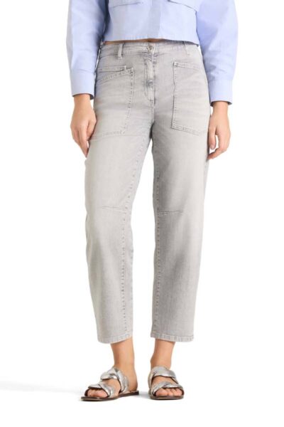 Ocean lefthand bleached used grey denim Cambio