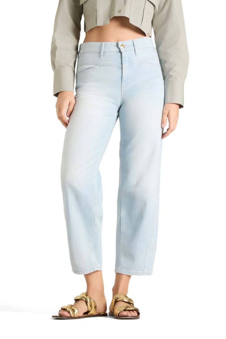 Elin lefthand superbleached blue denim Cambio