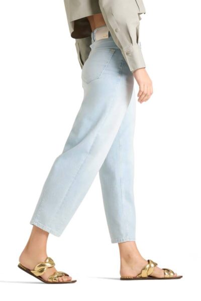 Elin lefthand superbleached blue denim Cambio
