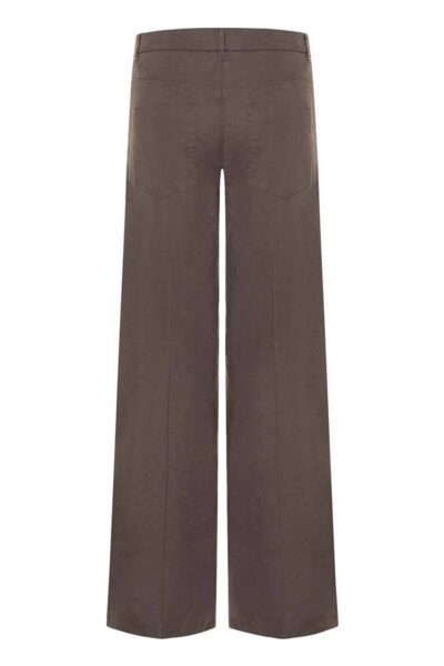 Adrienne linen stretch grape leaf Cambio