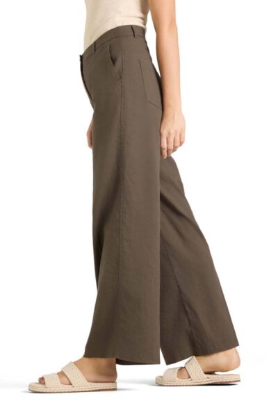 Adrienne linen stretch grape leaf Cambio