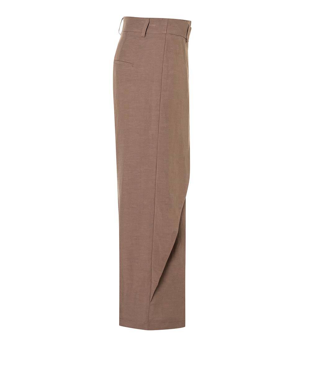 Anais cropped linen stretch nocciola Cambio - Afbeelding 5