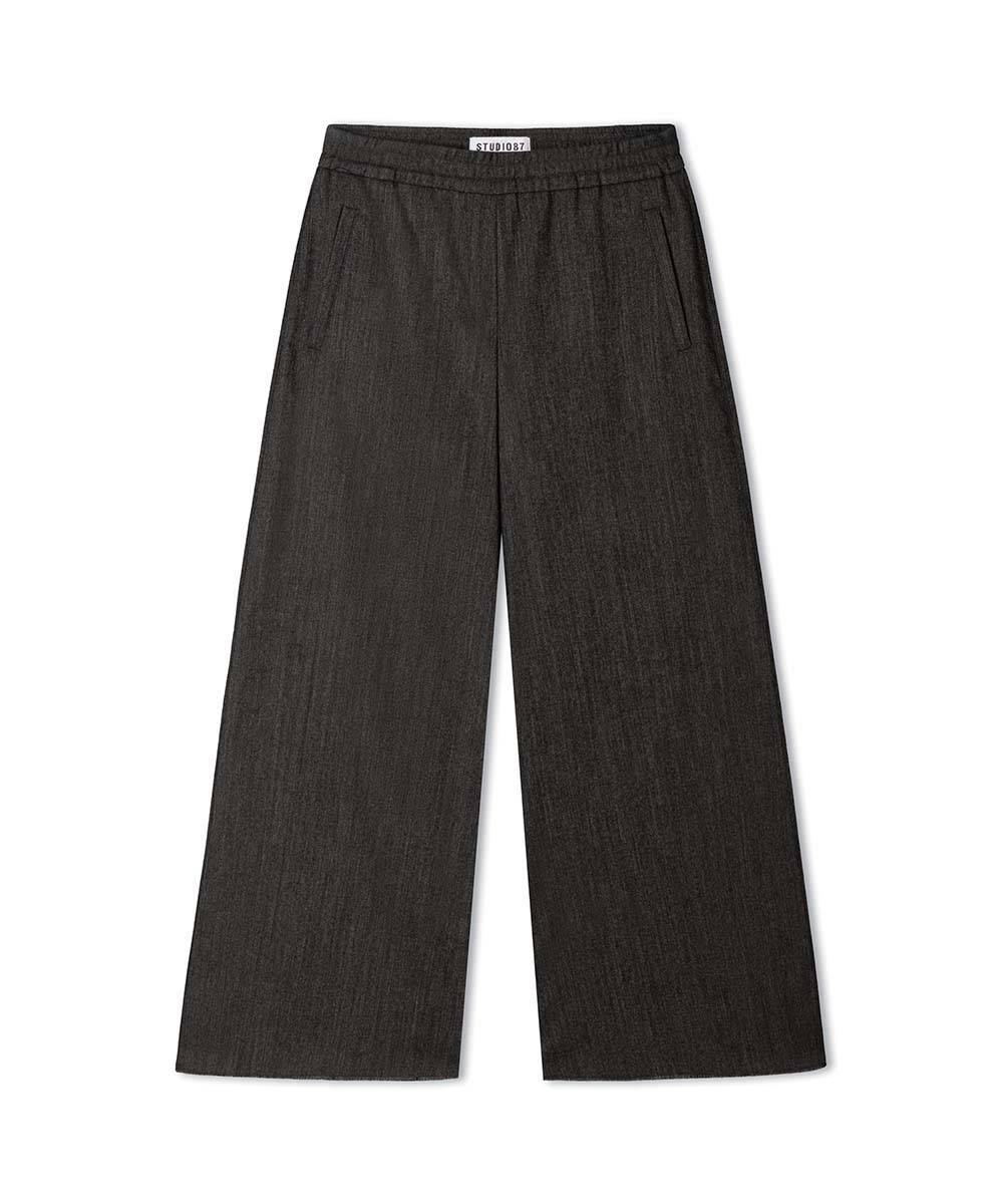 Aveline Studio87 flannel wool mocha bark Cambio