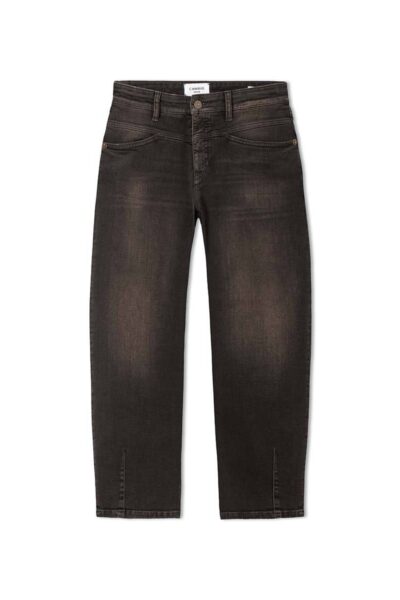 Elin black denim brown overdyed Cambio