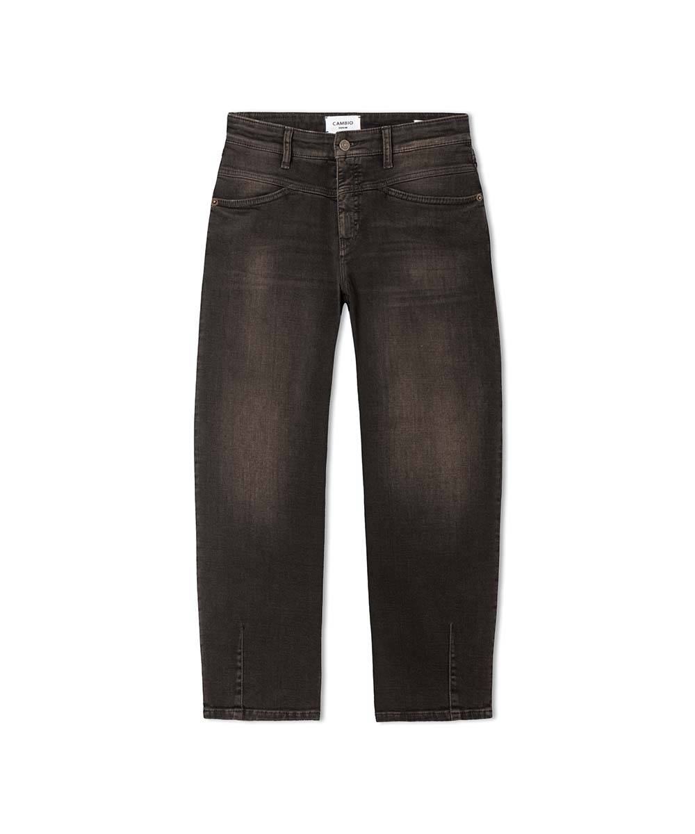 Elin black denim brown overdyed Cambio - Afbeelding 4