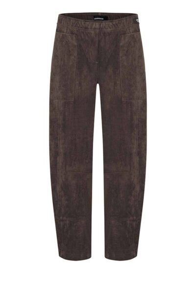 Ophelia vegan velours suede chocolate Cambio