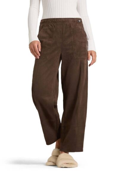 Ophelia vegan velours suede chocolate Cambio