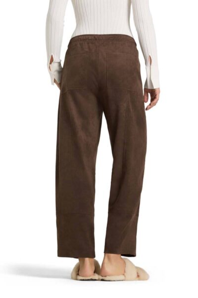 Ophelia vegan velours suede chocolate Cambio