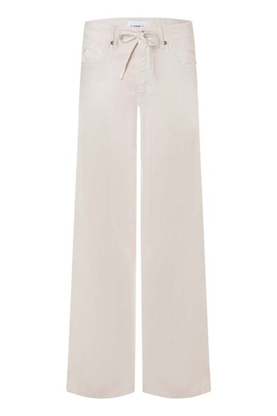 Baggy tencil linen blend sand drift denim Cambio