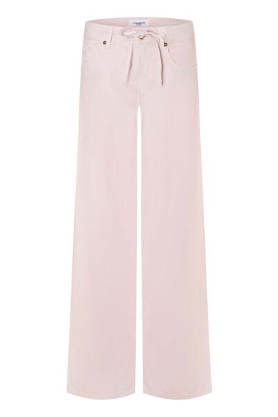 Baggy tencil linen blend blush dust denim Cambio