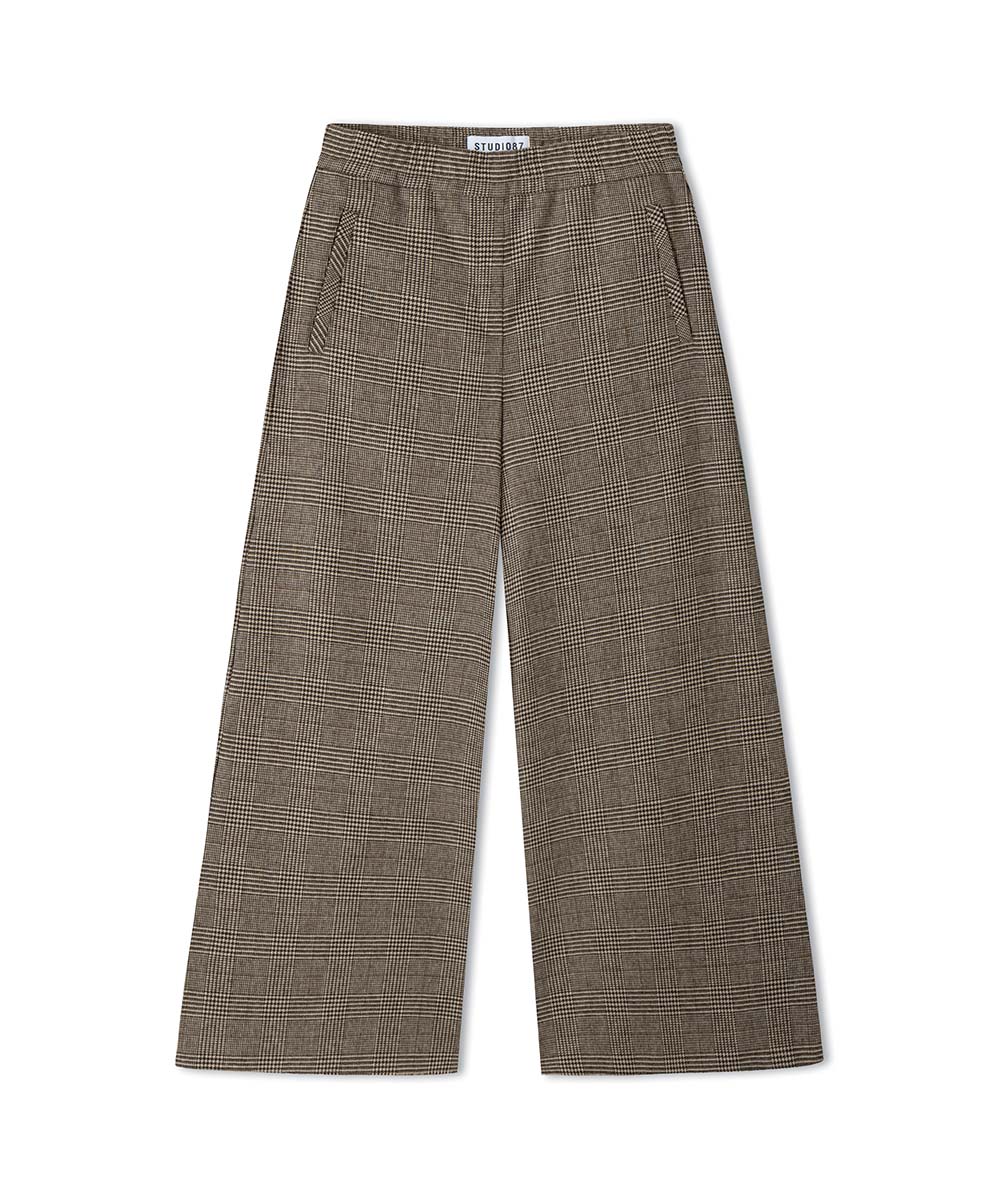 Aveline Studio87 glencheck shades of brown Cambio - Afbeelding 3