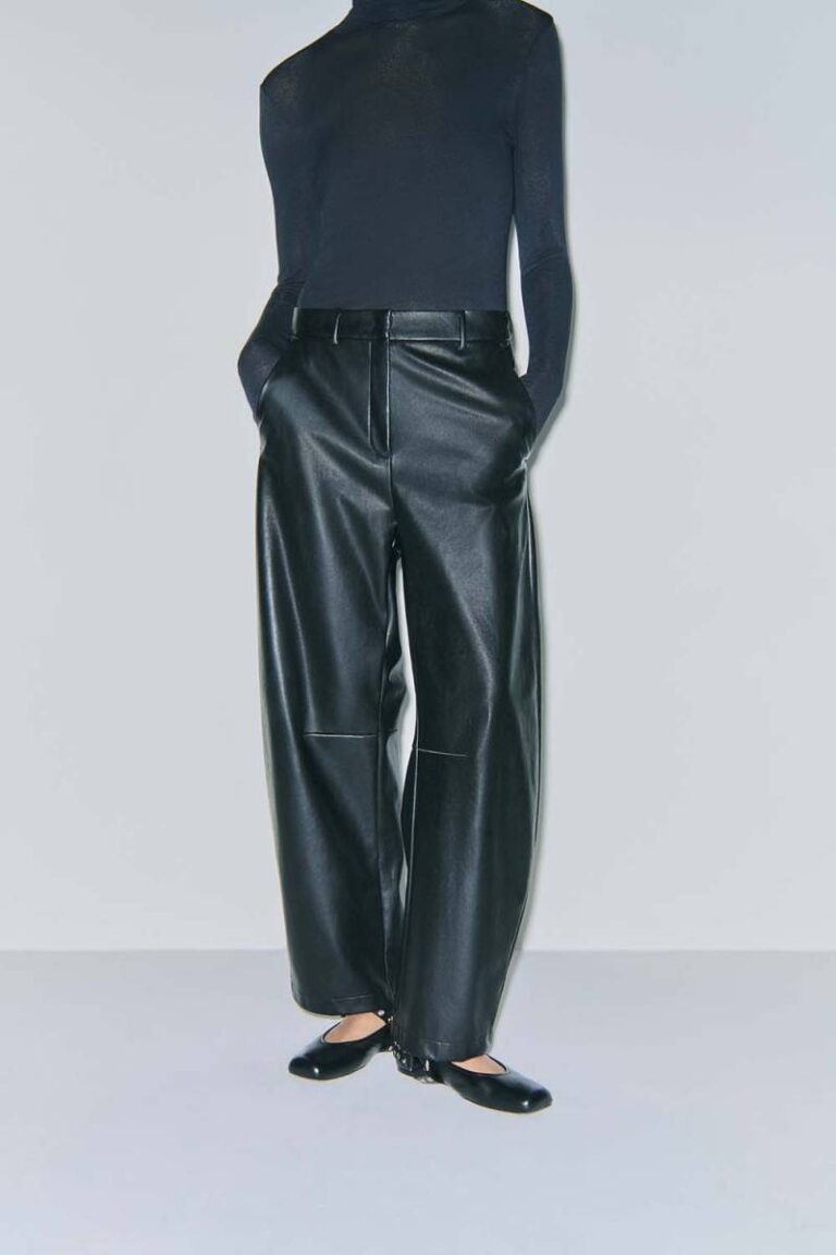 Edita Studio87 vegan leatherstretch black Cambio