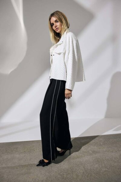 Holly box jacket white Co’Couture