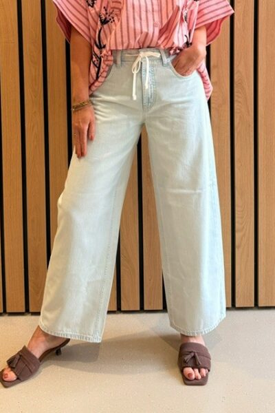 Baggy blue denim frosted fade Cambio