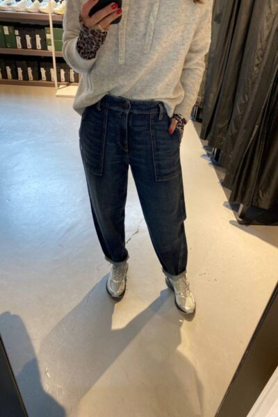 Odeta dark cross denim Cambio