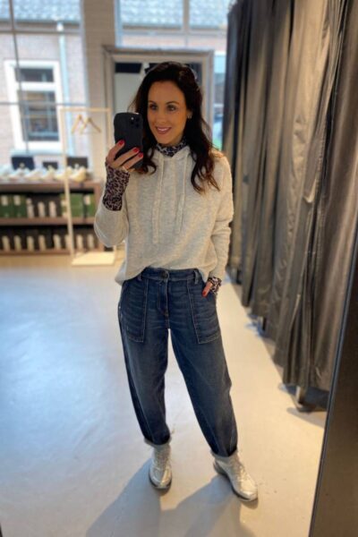 Odeta dark cross denim Cambio