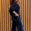 Alek dark used wash blue denim Cambio - Afbeelding 2