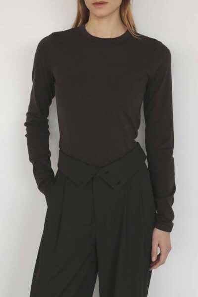 Bayla shirt chocolate Club L’ Avenir