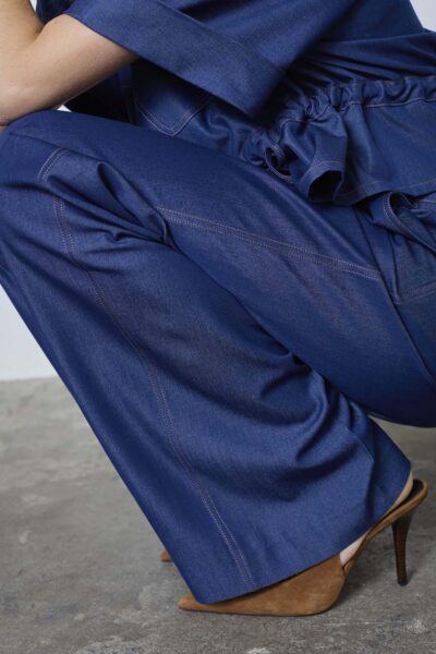 Terry LL pant navy Co’Couture