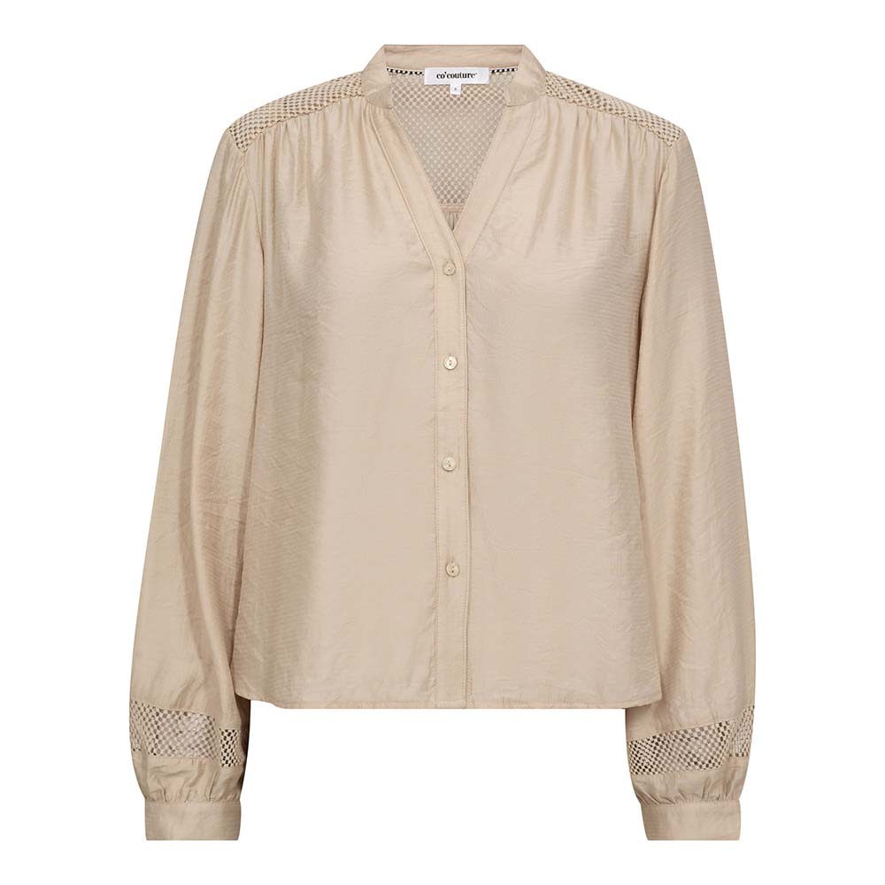 Gwenda v-shirt mink Co'Couture - Afbeelding 3